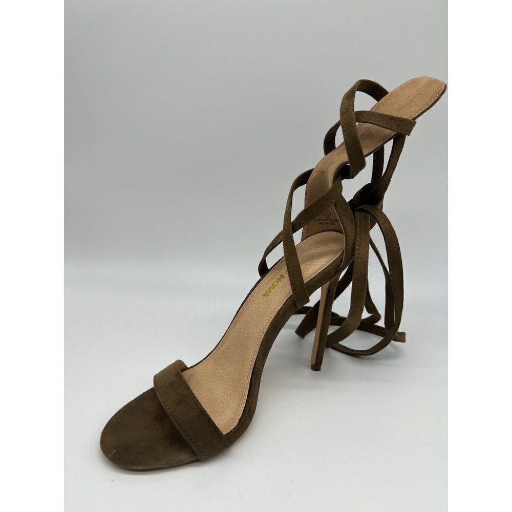 Fashion Nova Wrap Around Stiletto Heels Size 7.5